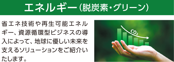 エネルギー（脱炭素・グリーン）